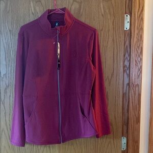 Women's Burgundy Skecher’sJacket